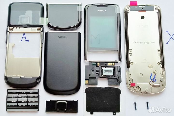 Запчасти оригинальные для Nokia 8800 Arte