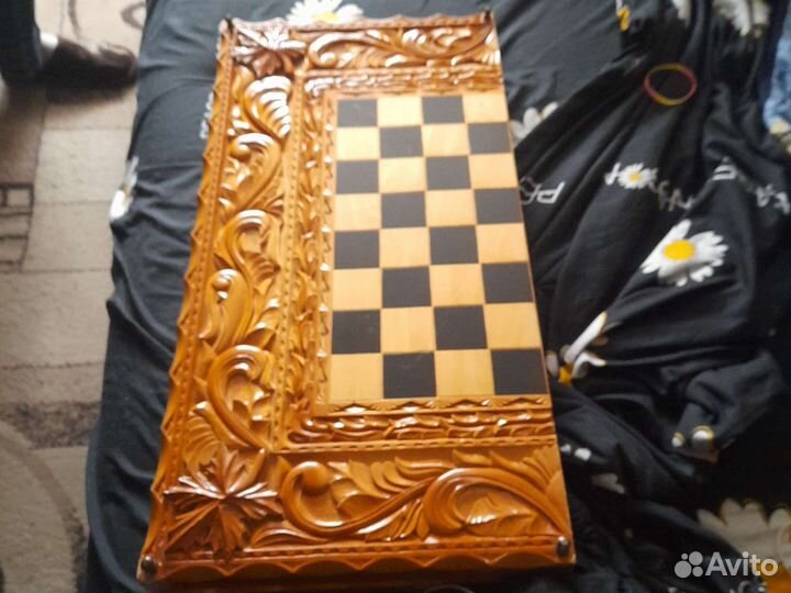 Нарды ручной работы бу