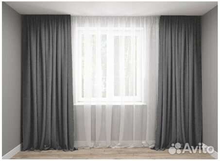 Шторы новые 2 шт