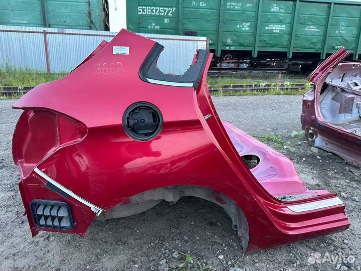 Крыло заднее правое Citroen C4 B7