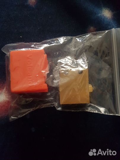 Нагревательный блок volcano E3D V6, сопло, носок