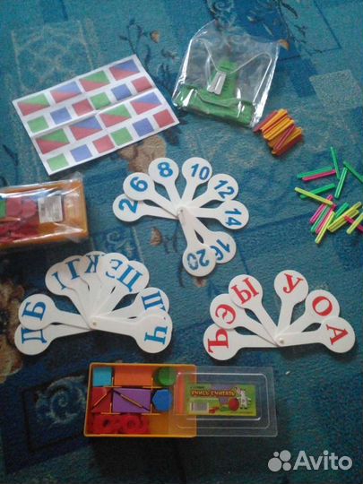 Канцтовары.Набор учись считать.Карандаши.Фломастер