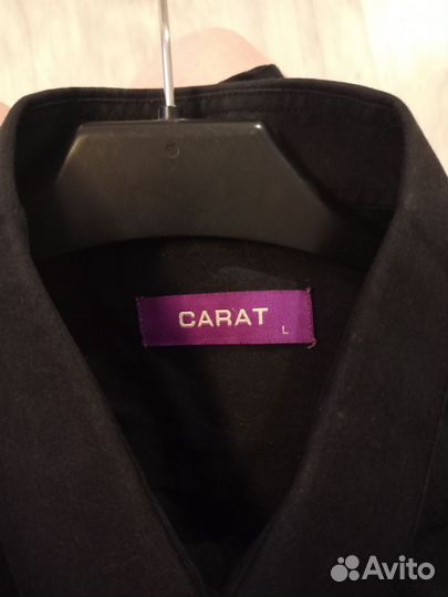 Рубашка мужская черная