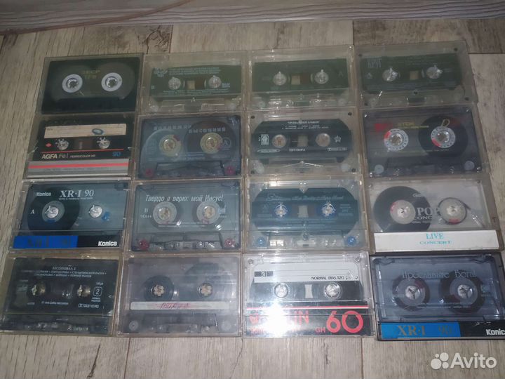Аудиокассеты с записью