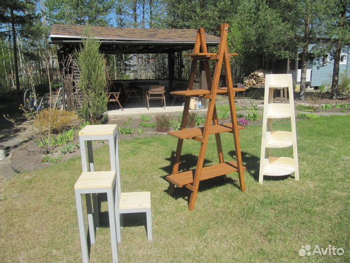 Кашпо, подставки под кашпо и цветы