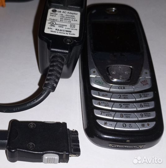 Адаптер оригинал LG TA-P01WR бу 5В 1А Made Korea