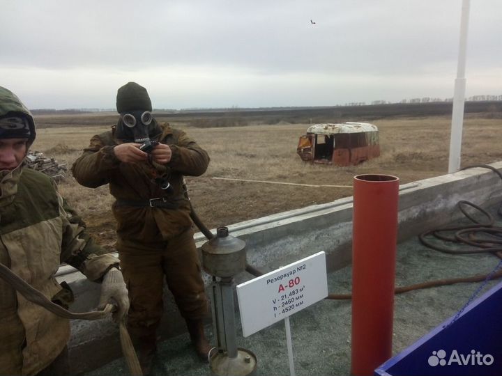 Зачистка пропарка резервуаров емкостей АЗС