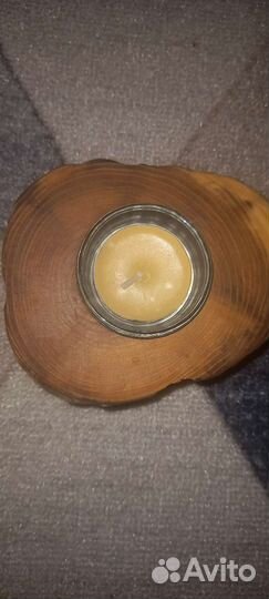 Подсвечник деревянный