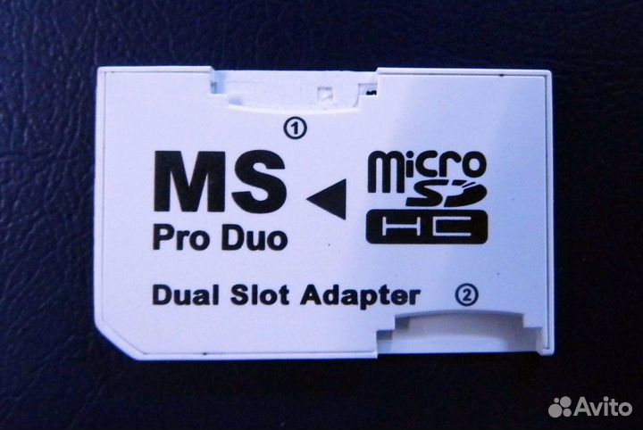 Адаптер Memory Stick Pro Duo для карт MicroSD