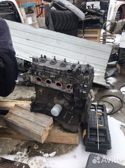 Двигатель nissan QG18 de