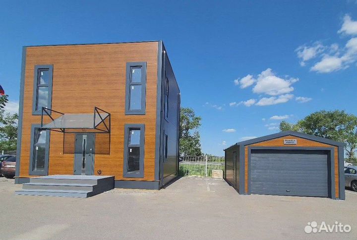 Модульный дом 88 м2 современный