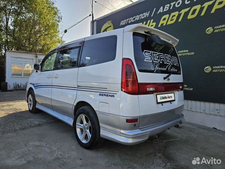 Nissan Serena 2.0 CVT, 2001, 331 000 км