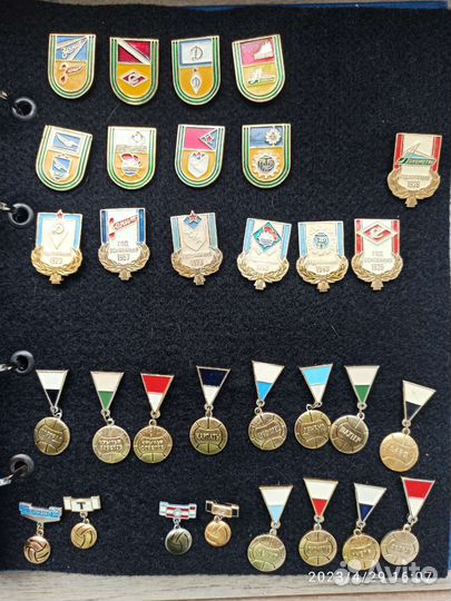 Значки Спартак, цска, Динамо и тд