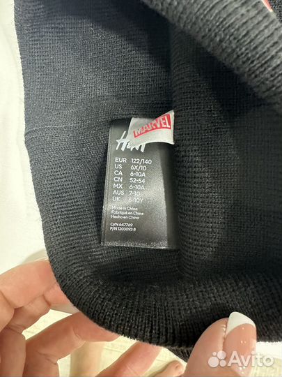 Комплект шапка и перчатки Н&М