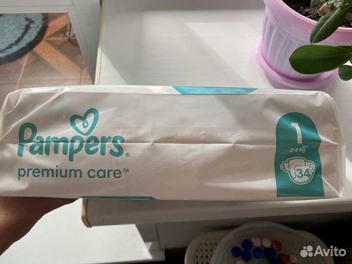 Памперсы 3-5 кг premium care