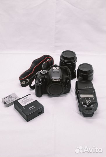 Фотоаппарат Canon EOS 600D с комплектом