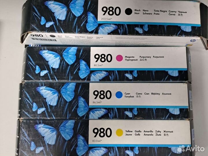 Картридж hp 980 Magenta