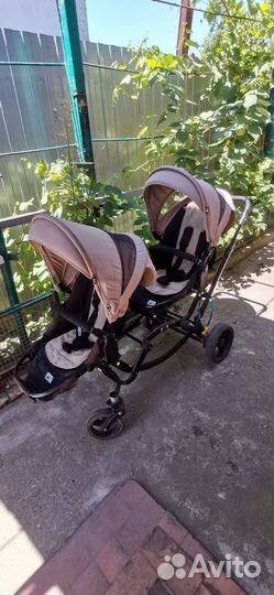 Коляска для двойни fd design zoom