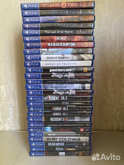 Много Игр для Sony Playstation 4 (Новые и Б/У)