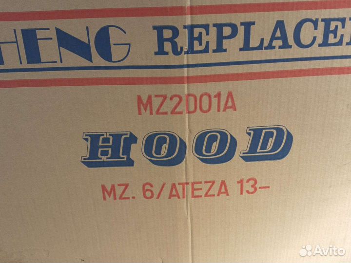 Капот на mazda 6