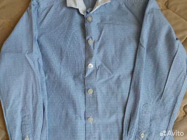 Рубашка школьная 128 рост