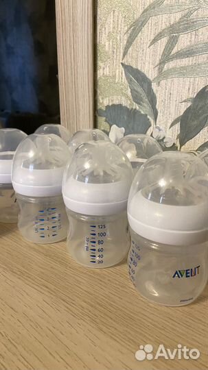 Бутылочки avent natural 1,2