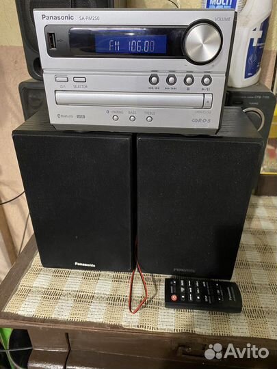 Музыкальная микросистема Panasonic sa-pm250