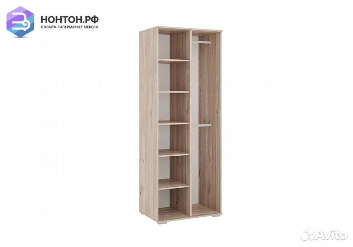 Шкаф 2-х дверный Алина 03.01 дуб мария / белый