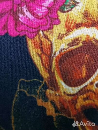 Ткань шелк Армани с принтом