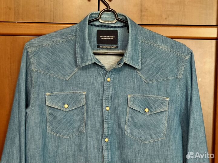 Джинсовая рубашка 