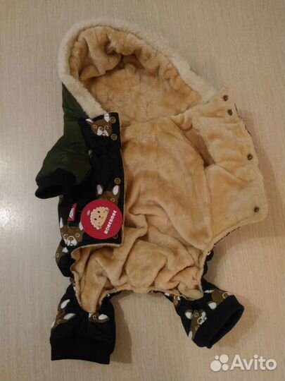 Комбинезон тёплый для маленькой собачки