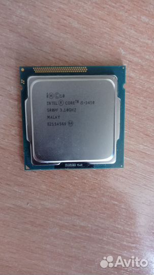 Процессор intel core i5 3450