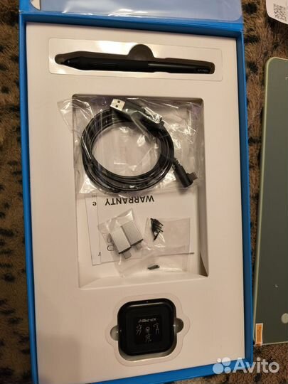 Графический планшет xp pen deco 01 v2 зелёный