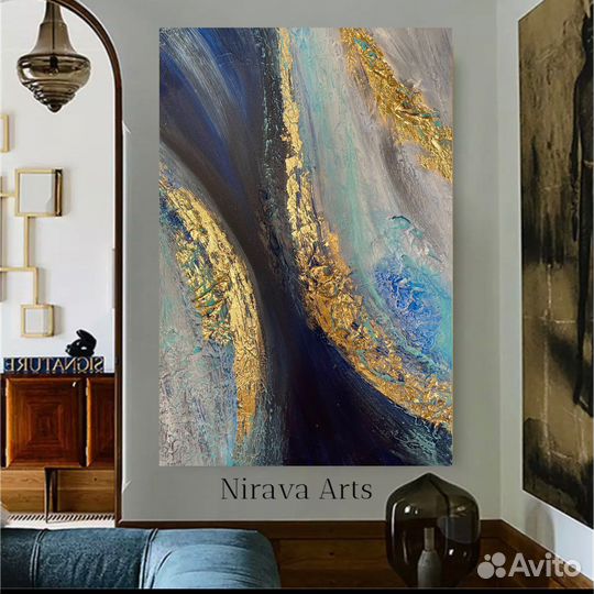 Картина абстракция масло/холст картина в подарок