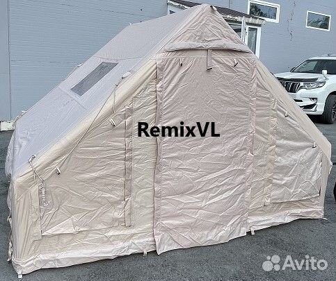 Видео Водонепроницаемая надувная палатка 