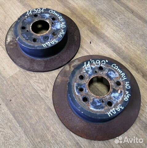 Тормозной диск задний Toyota Camry V40 2AZ-FE 2007