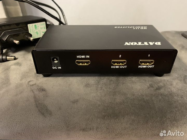 Сплиттер hdmi 1 вход - 2 выхода dayton (MD -112)