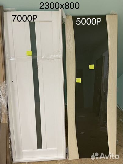 Двери межкомнатные новые