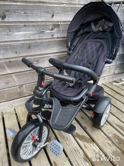 Велосипед коляска с ручкой