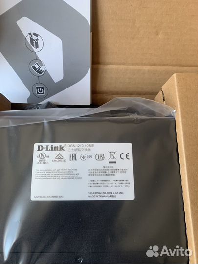 Коммутатор d link DGS-1210-10/ME