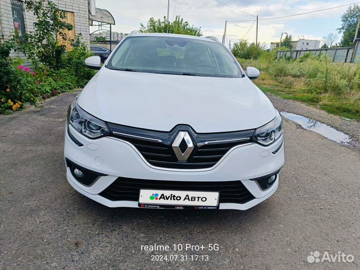 Renault Megane 1.5 МТ, 2019, 74 885 км