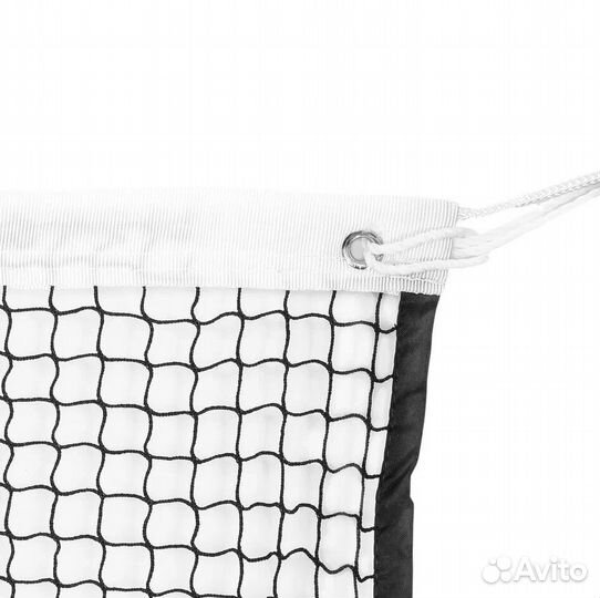 Сетка для бадминтона со стальным тросом нить 1,5мм