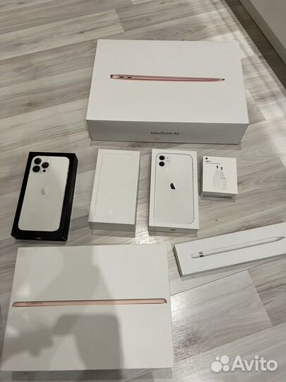 Коробка от iPhone, macbook air, iPad