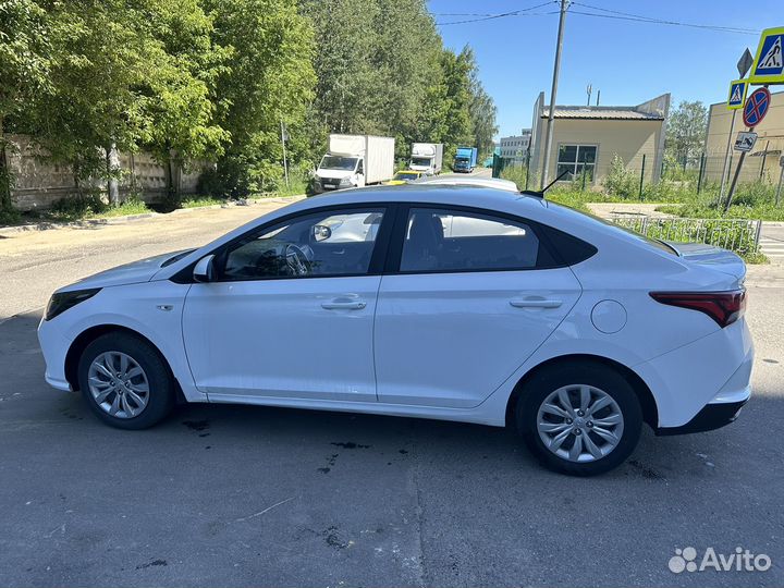 Hyundai Solaris 1.4 МТ, 2021, 71 000 км