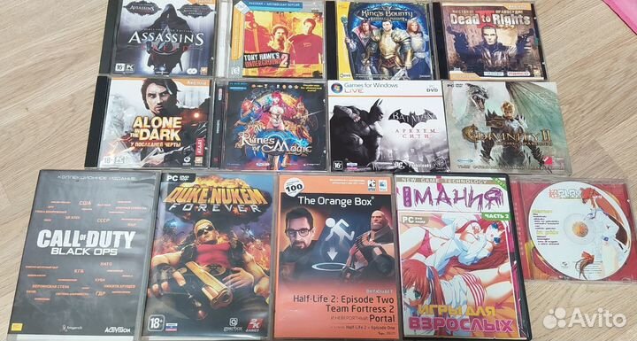 Диски игры на пк