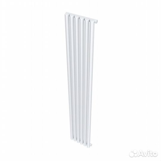 Радиатор стальной трубчатый кзто Гармония А 40 1784х301 мм 1/2 6 секций боковое подключение белый