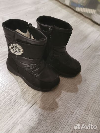 Сапоги зимние детские 23