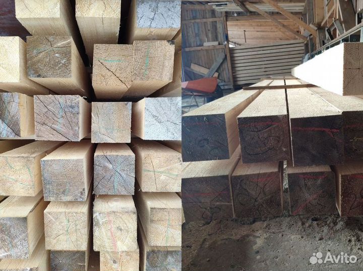 Брус обрезной