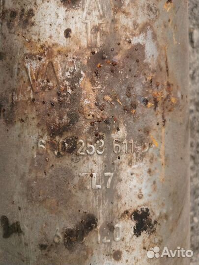 Глушитель Skoda Fabia 2 1.4