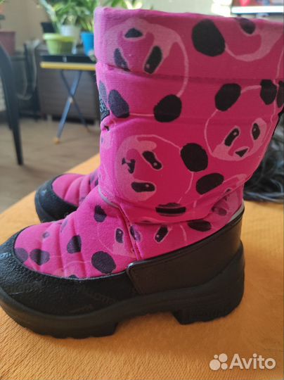 Сапоги зимние детские kuoma 27 для девочки